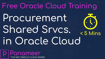 Oracle Cloud Tutorial Ep 0035 | How to Set Up Shared Services in Procurement Cloud (All in 8 Mins)