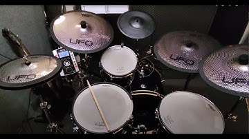DIY metallic electronic cymbals + choke