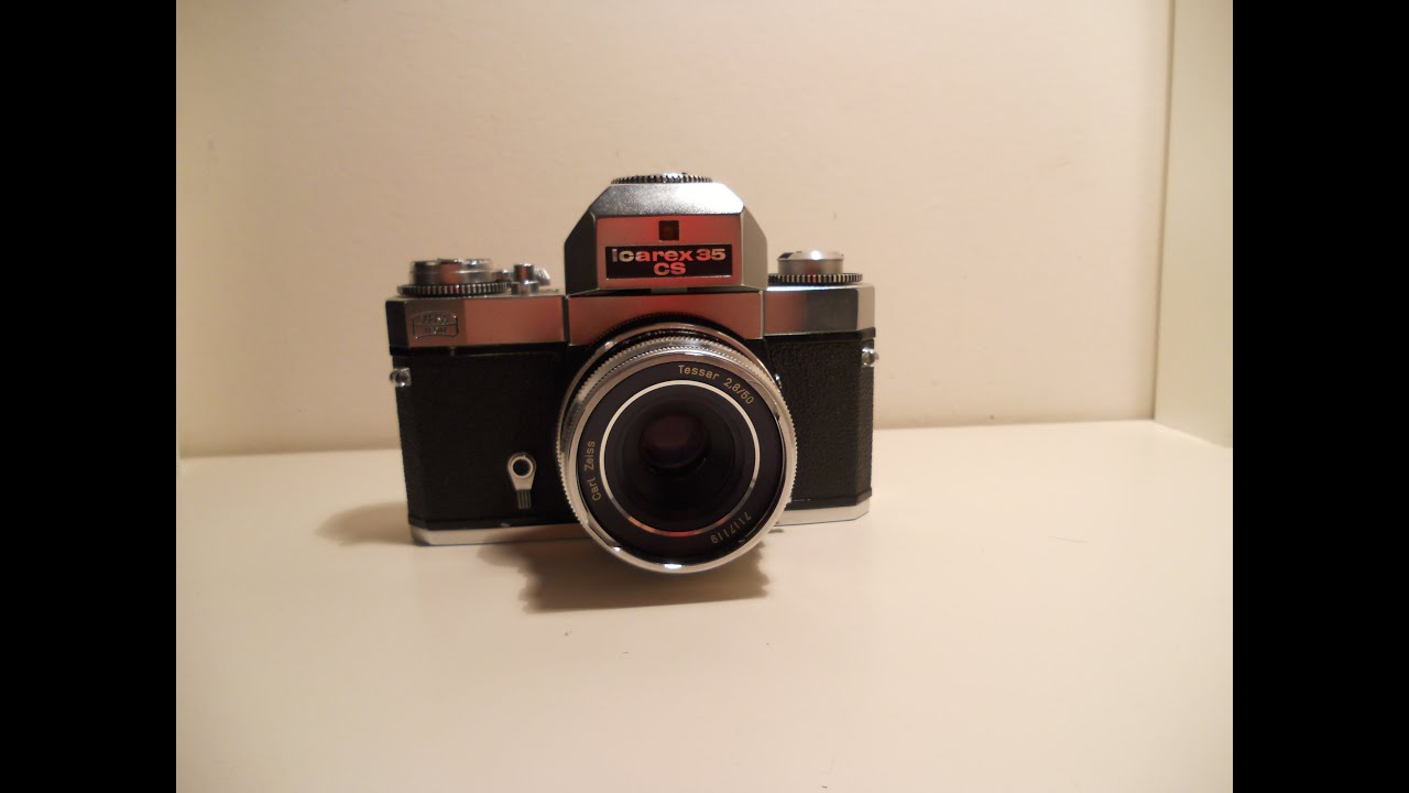 Zeiss Ikon Voigtlander Icarex 35 Cs - Tessar 50mm 2,8 - YouTube