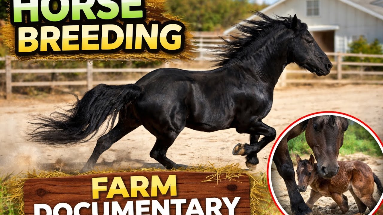 Responsible Horse Breeding on Farms | Farm Life Documentary 