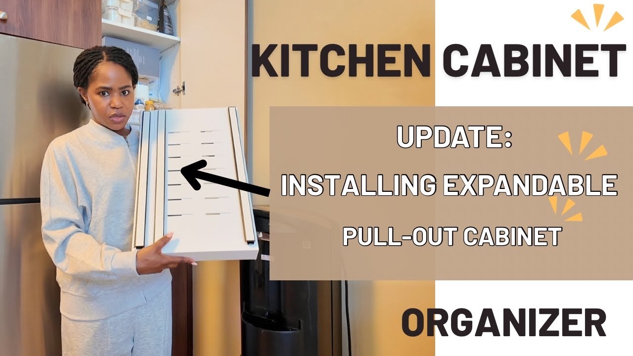 ЧАСТЬ 1: Модернизация кухни своими руками: установка выдвижных органайзеров для шкафов (ЛЕГКАЯ)
