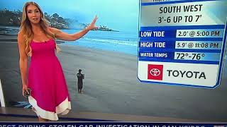Fox5 Surf Report with Heather