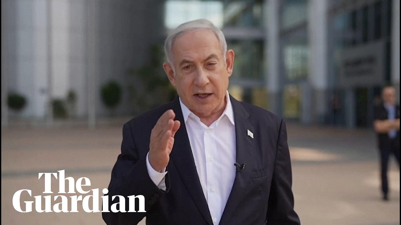 ⁣'We are at war': Israel's Benjamin Netanyahu makes statement on Hamas attack