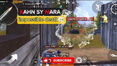 Impossible death ☠️🔥 PubG Mobile 🔥 | My First Video On YouTube 🔥🙏 | #pubgmobile #pubg