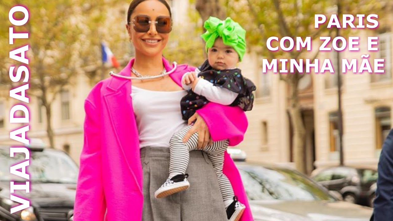 APRESENTANDO PARIS PARA A ZOE | Viajada Sato - Paris | Sabrina Sato