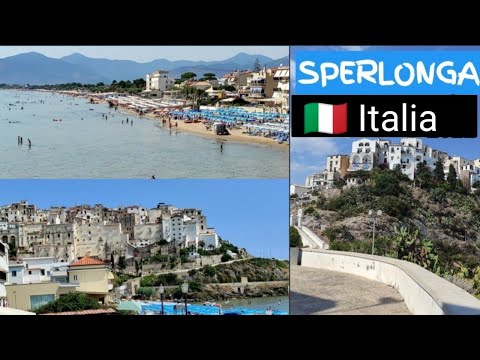 SPERLONGA (Italy) 🇮🇹 - Sperlonga Beach near Rome