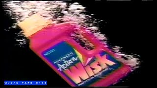 Wisk Laundry Detergent Commercial - 1989