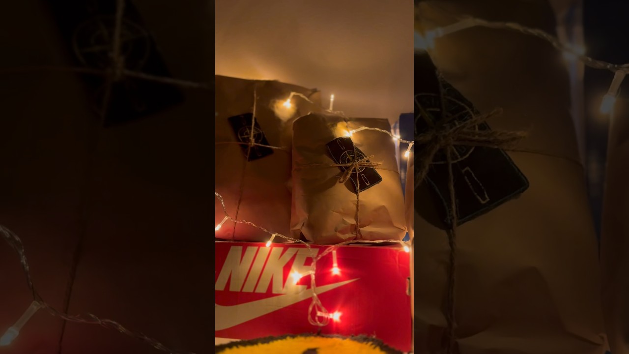 Пример лучшего подарка на Новый год! Биг люкс-бокс Cp company/stone island