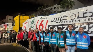 Gazzeye nasıl yardım ulaştırılır Mısır , Osmanoğlu yardımlaşma derneği ve ekibimiz