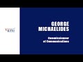 Interview with Mr. George Michaelides Commissioner of Communication