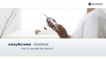 easyScreen ABR+OAE How to operate MAICO Diagnostics US