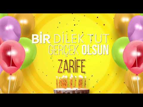 İyi ki doğdun ZARİFE- İsme Özel Doğum Günü Şarkısı (FULL VERSİYON)