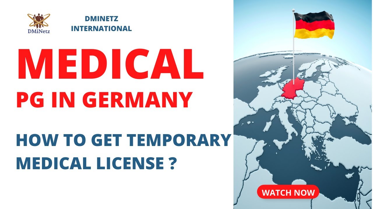 How to get a Temporary Medical License in Germany I for NonEU Doctors