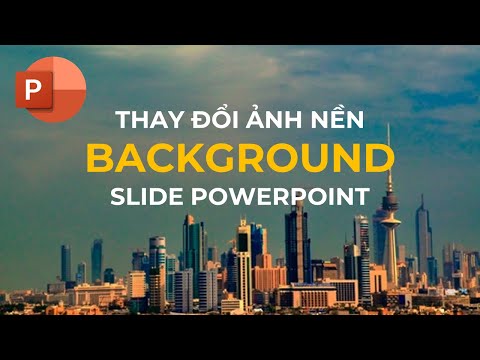 Hướng dẫn thay đổi hình ảnh nền Background trong Slide PowerPoint 365 // Nguyễn Ngọc Dương