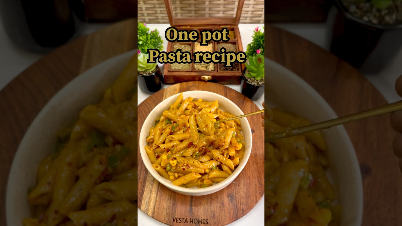 ‼️viral one pot pasta recipe ‼️