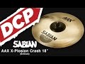 Sabian aaxplosion crash cymbal 18