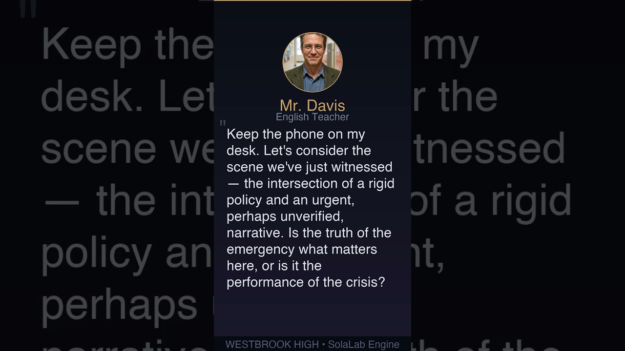 [R&D] No Phones in Classroom — An AI School Implodes #Shorts