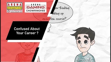 Confused About Your Career?? || Student work || Arena Animation Chowringhee #ach #animatecareer