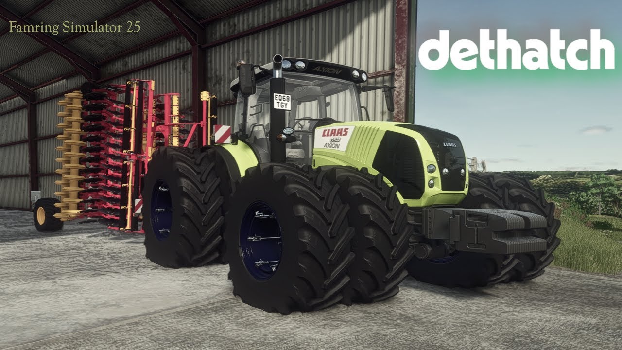 tractor + stubble cultivator-FS25