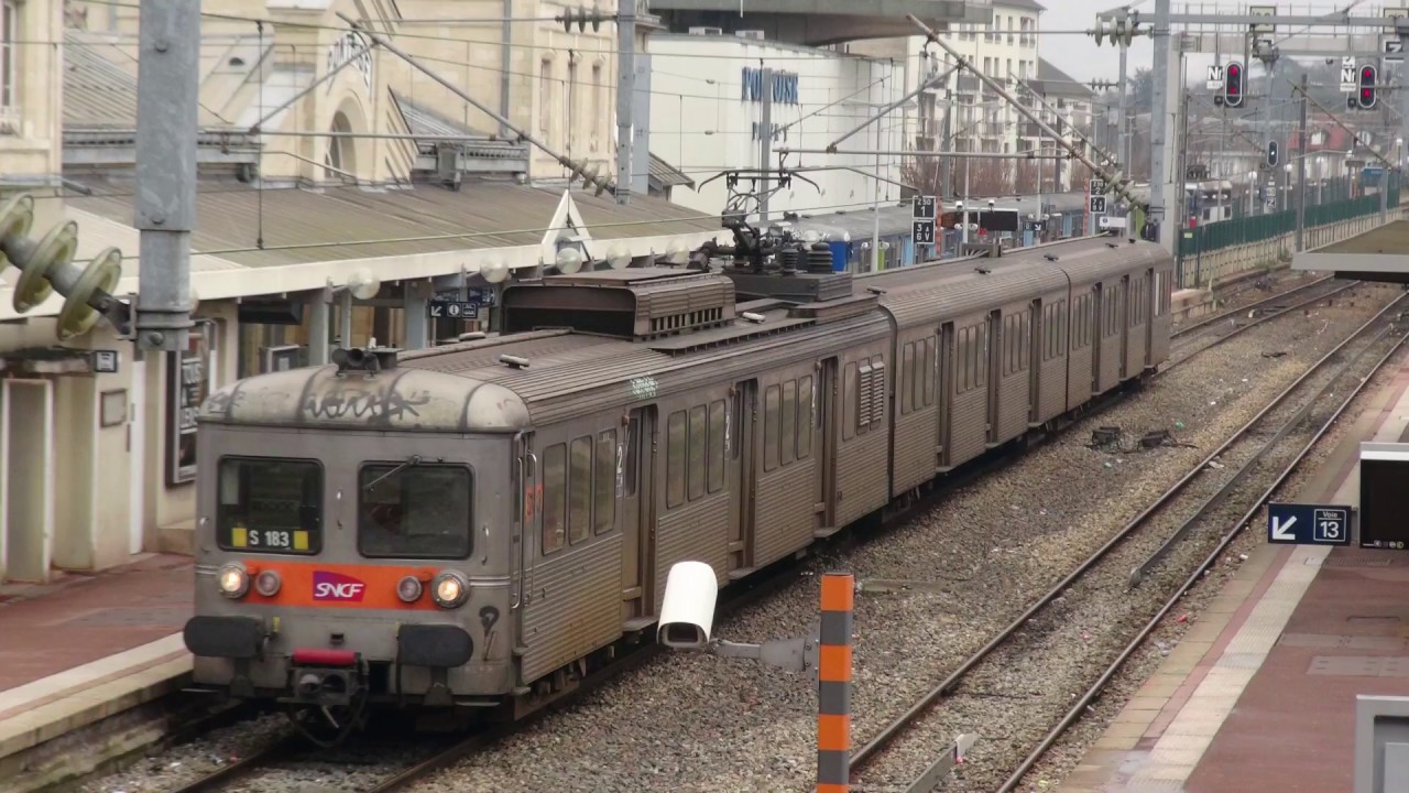 De Pontoise à Persan en Z 6100 le 13 janvier 2013