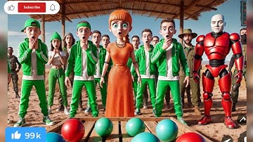 A-319SQUID GAME REAL PLAYER VS AI  | GAMEPLAY WALKTHROUGH | MOST TOP GAMES FOR ANDROID @imostaryt 