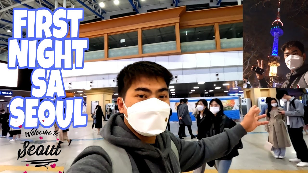 ang ganda ng namsan tower sa gabi