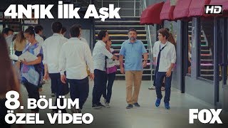 Çete Sınav Konusunda Taneri Nasıl Ikna Edecek? 4N1K İlk Aşk 8. Bölüm