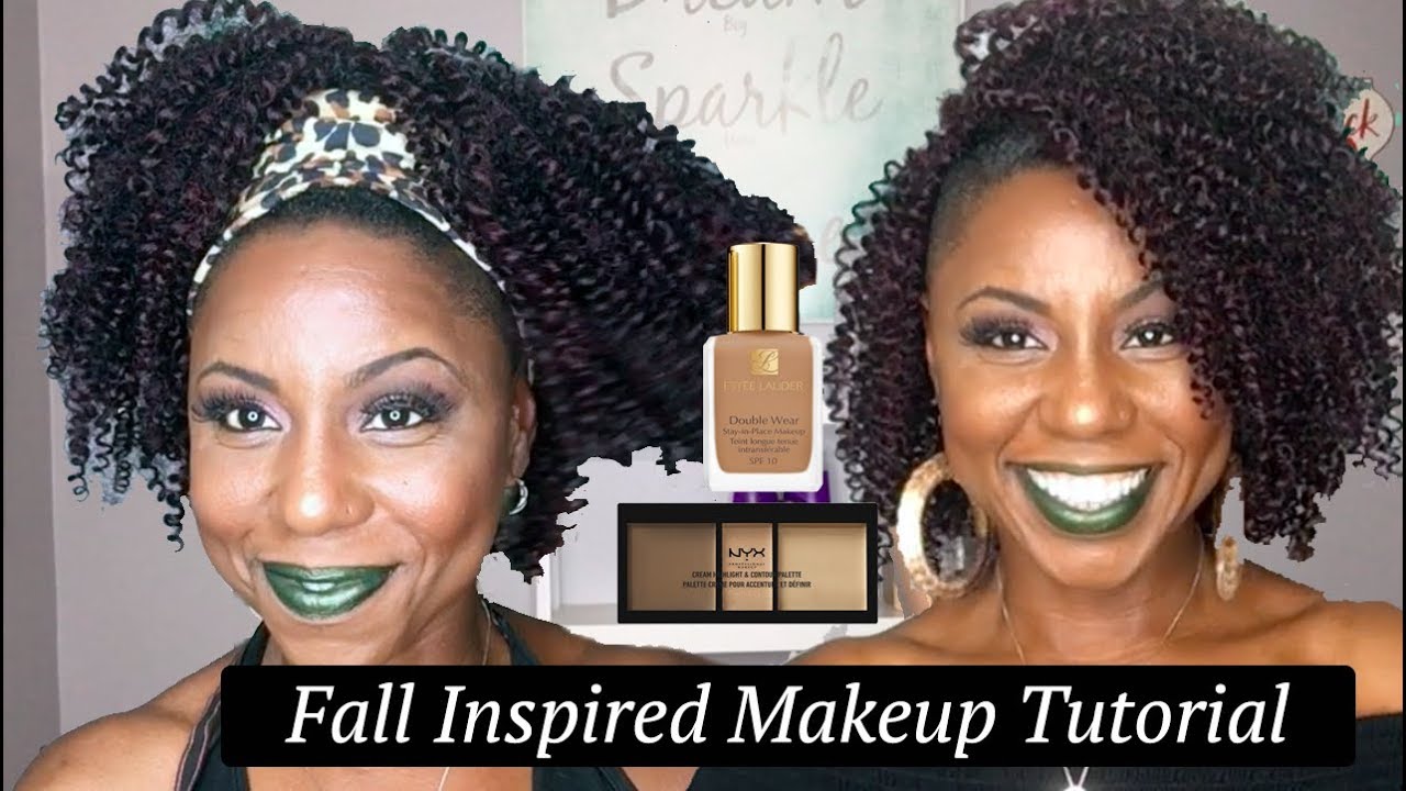 Easy Fall Inspired Makeup Tutorial for Beginners - YouTube