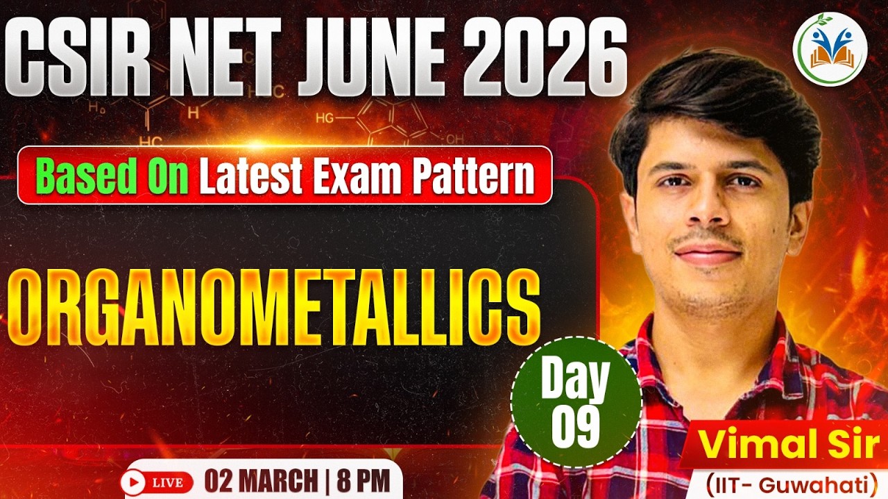 CSIR NET June 2026 Preparation | CSIR NET Chemical Science ...