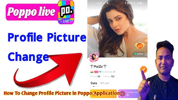 Poppo Live me Profile photo Name change kaise kare