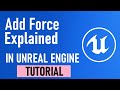 How Do I Push Objects Continuously in UE5? (Add Force)