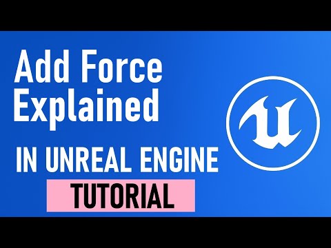 How Do I Push Objects Continuously in UE5? (Add Force)