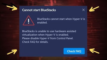 How To Disable Hyper-V (Windows 11 & Bluestacks)