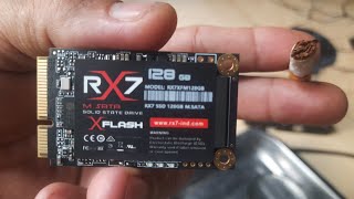 Unboxing SSD MSATA 128Gb RX7 dr Indolegent