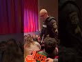 get out and go away! maga lawler town hall disaster