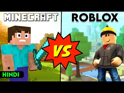 Minecraft Vs Roblox | Which Is Better In 2022 [HINDI]