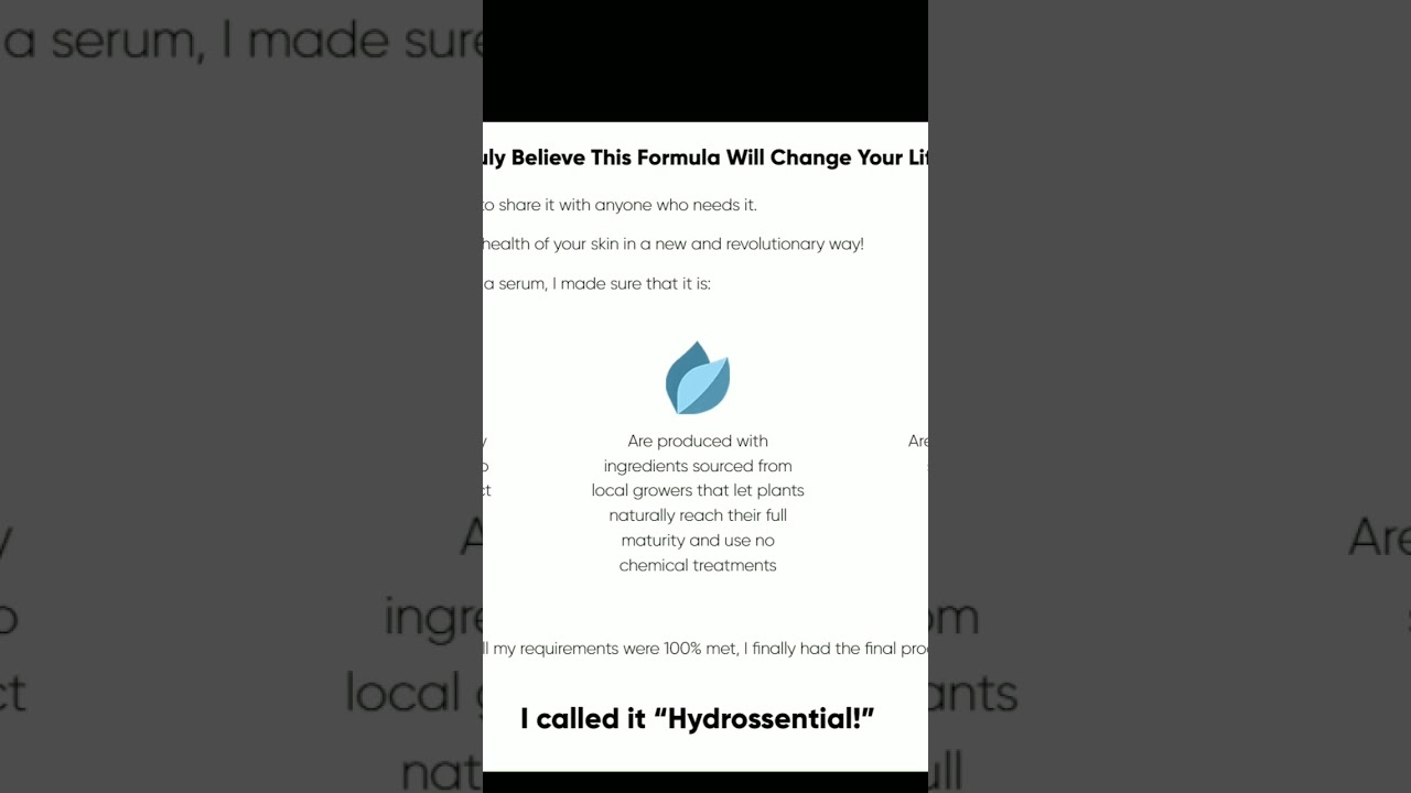 #hydrossential