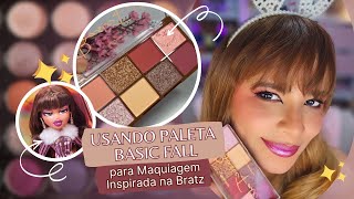Inspirada em Bratz com Paleta Basic Fall da Ruby Rose