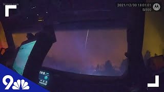 Bodycam video captured moments deputies evacuated people, pets, businesses during Marshall Fire