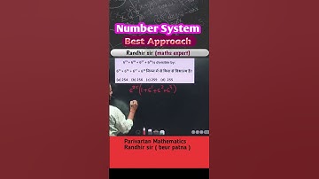 Number system || Best approach || Maths by Randhir sir || #railway #ssc #shortvideo #viral