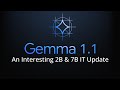 Discover whats new in gemma 11 update new 2b  7b instruction tuned models