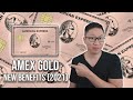 Amex Rose Gold is Back! 👀 NEW $120 Uber Credit | Amex Gold Worth It in 2021?