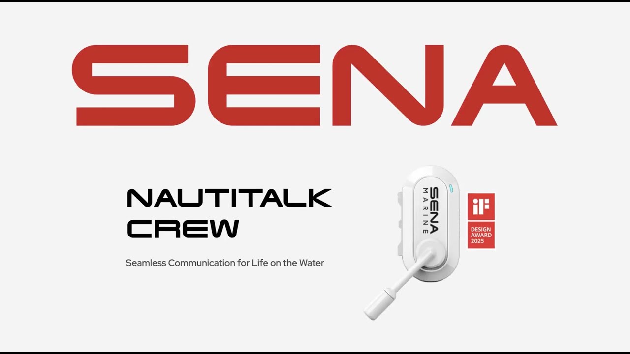 Sena Nautitalk Crew Compact Marine Mesh Communication – Sena
