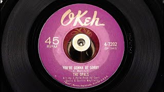 The Opals ‎– You're Gonna Be Sorry - Okeh ‎– 4-7202