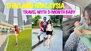 Flying International with our baby for the first time | Travel tips | Thailand, Malaysia | Part3