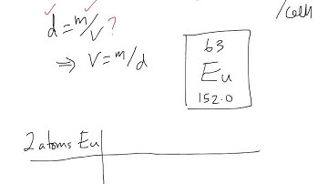 Problem 12.48 - calculating edge length