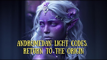 Andromedan light codes. Return to the Origin