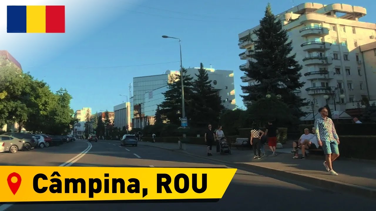 🔴 Romania • Câmpina 🇷🇴【1080p HD】Driving in Câmpina, Prahova