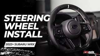22+ Subaru WRX Steering Wheel Installation & Removal | Ft. JDMuscle Custom Steering Wheel