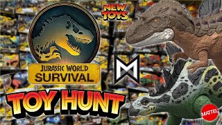I found NEW Jurassic World Survival & Monsterverse Toys + more! Jurassic World Survival Toy Hunt! 